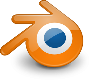Blender, desktop logo.