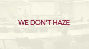 Screenshot of video with title "We Dontt Haze" displaying
