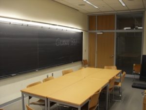 Classroom in Gilman Hall