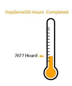 picture of thermomenter of 7677 service hours