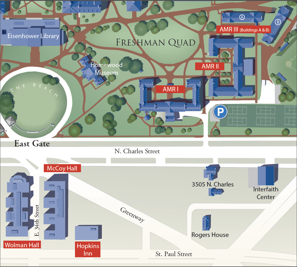 johns hopkins homewood campus map Explore Our Residence Halls Community Living johns hopkins homewood campus map