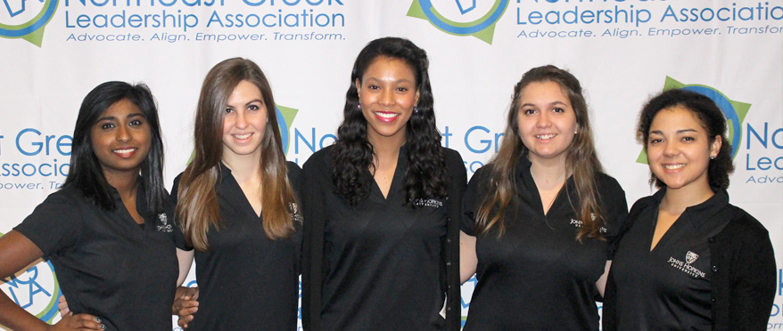 Students at National Greek Leadership Association Conference