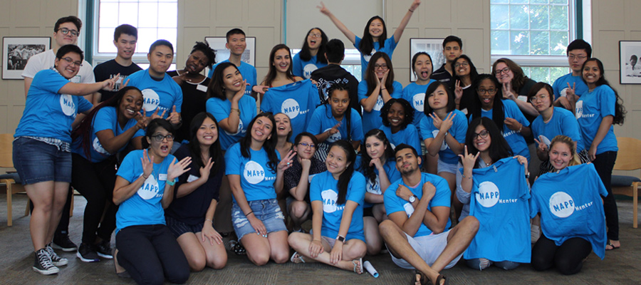 A group photo of MAPP students