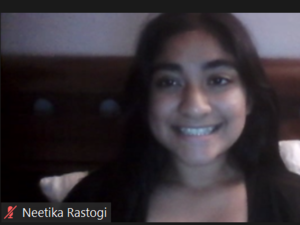 Photo of Neetika Rastogi, smiling