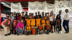 Group photo in Liberia