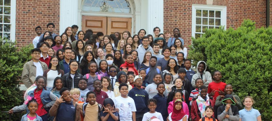 Group photo of the Monday/Wednesday cohort with the Tutorial Project.