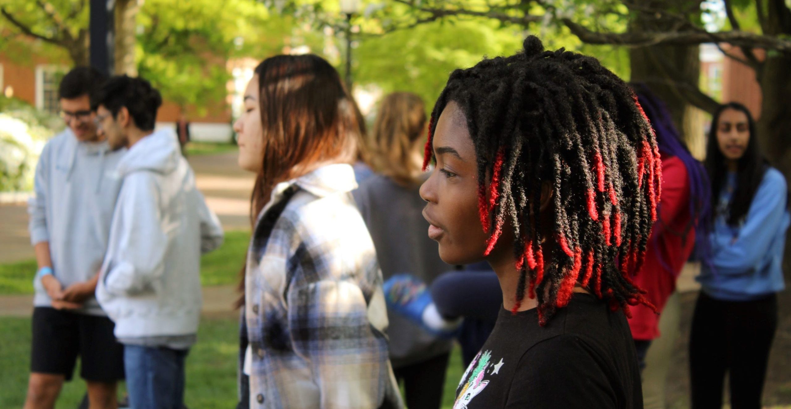 Photo of a tutee student. Part of the Tutorial Project, one of the CSC's programs.