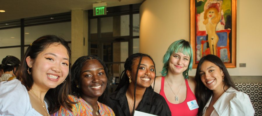 Group photo of some CIIP Interns smiling.