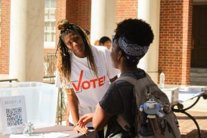 Hopkins Votes student ambasssador