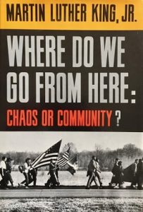 Dr. Martin Luther King Jr.'s book cover: Where Do We Go From Here