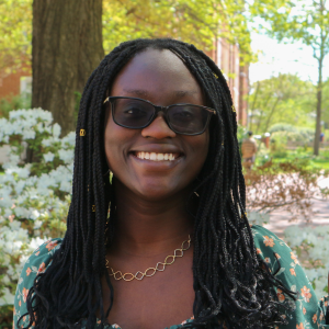 Ifeoluwa Akinropo smiling outdoors